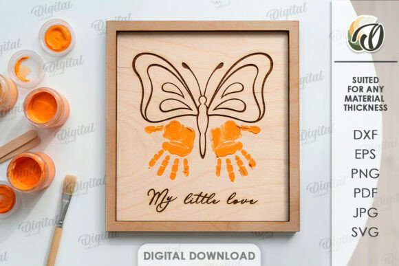 3D Baby Wall Decor Laser Cut: A Playful Design for Creative Sellers