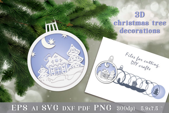 3D Christmas Tree Decoration SVG Review for Embroidery Projects
