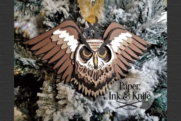 3D Owl Layered Paper Ornament Review for Real Projects