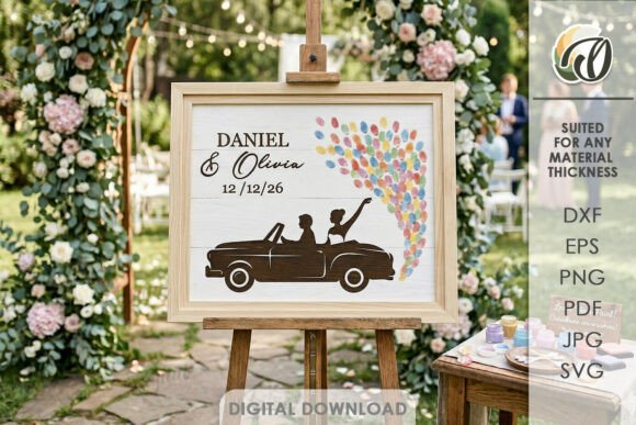 3D Wedding Guest Decor Laser Cut Review