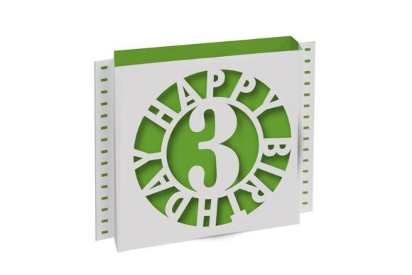 Birthday Shadow Box 3D SVG: A Playful Design Asset for Local Business Branding