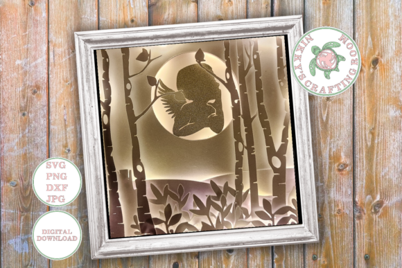 Cherub 3D Shadow Box Template Review for Real Embroidery Projects