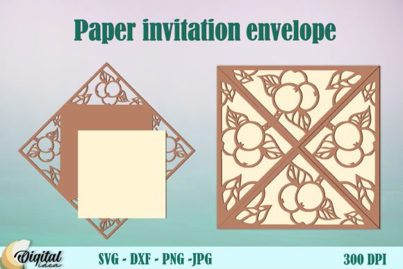Invitation Envelope Paper: A 3D SVG Shape for Creative Designers