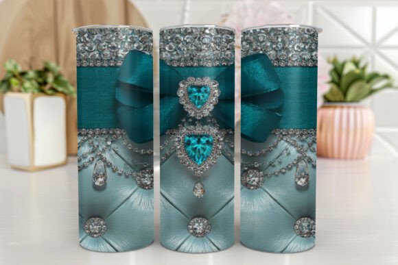 Tumbler Wrap Design Glam 3D 20oz Graphics for Modern Branding